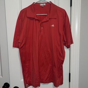 Peter Miller Size XL 100% Coral Polo Short sleeve Shirt Super soft Preppy